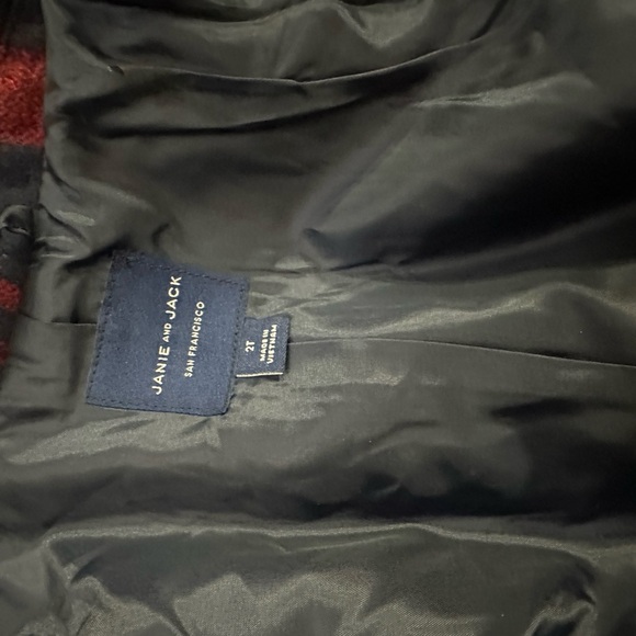 Janie and Jack Pea Coat size 2T - Picture 2 of 2